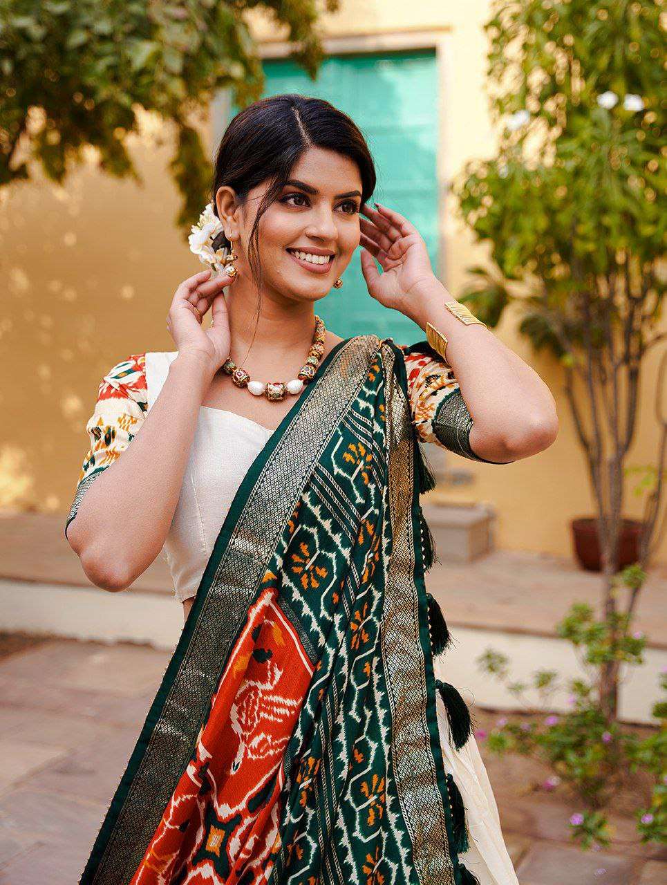 Women's Ethnic Printed Lehenga Choli Set with Patola Design Dupatta ? Festive & Cultural Wear - Image 2